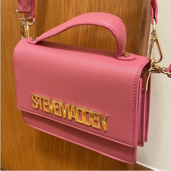 Steve Madden Pink Crossbody Mini Bag Purse - Picture 5 of 13